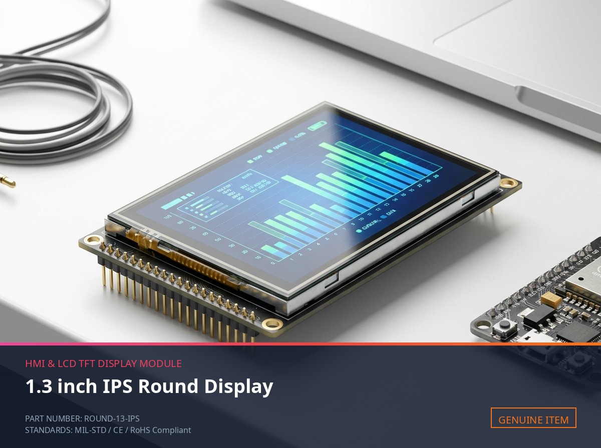1.3 inch IPS Round Display